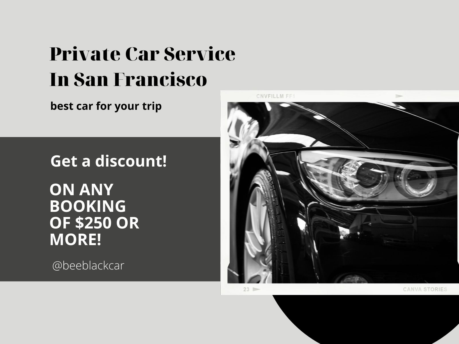 Private Car Service In San Francisco